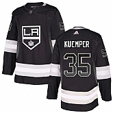 Kings 15 Darcy Kuemper Black Drift Fashion Adidas Jersey,baseball caps,new era cap wholesale,wholesale hats